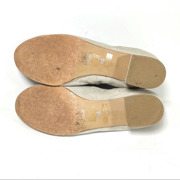 Jeffrey Campbell Bitsie Women’s Pumps Block Heel Light Gray Suede Size 9.5 - Picture 11 of 12